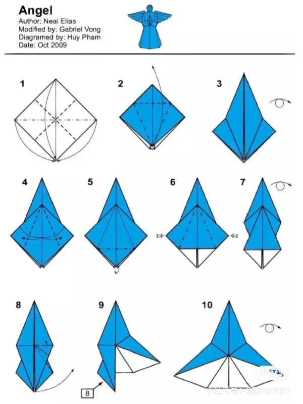 折纸的基本方法和技巧-手工制作-教程与素材社区-探索手工艺术!