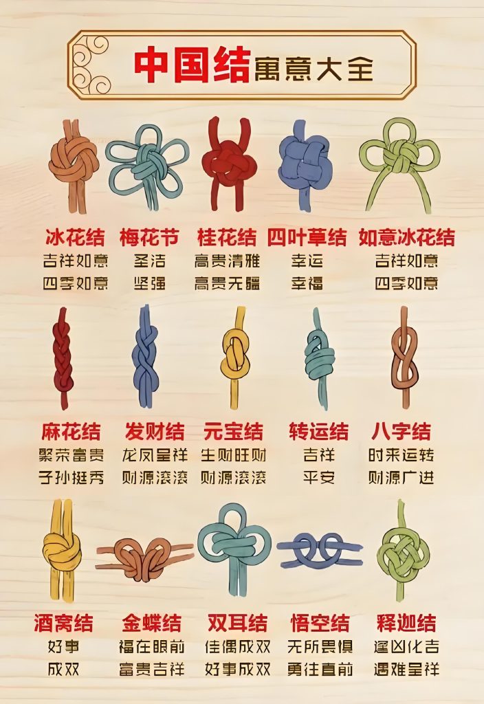 图片[14]-中国结百科：千年非遗技艺的文化符号与编结图解大全-手工制作-教程与素材社区-探索手工艺术！