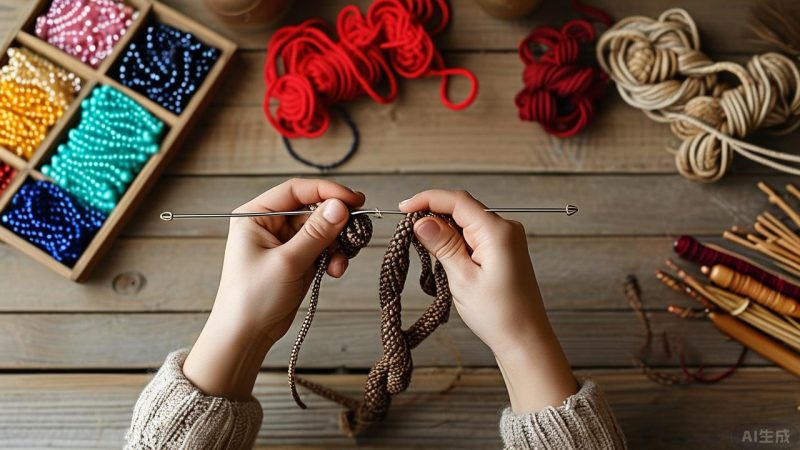 珠串基础教程视频-手工制作-教程与素材社区-探索手工艺术!