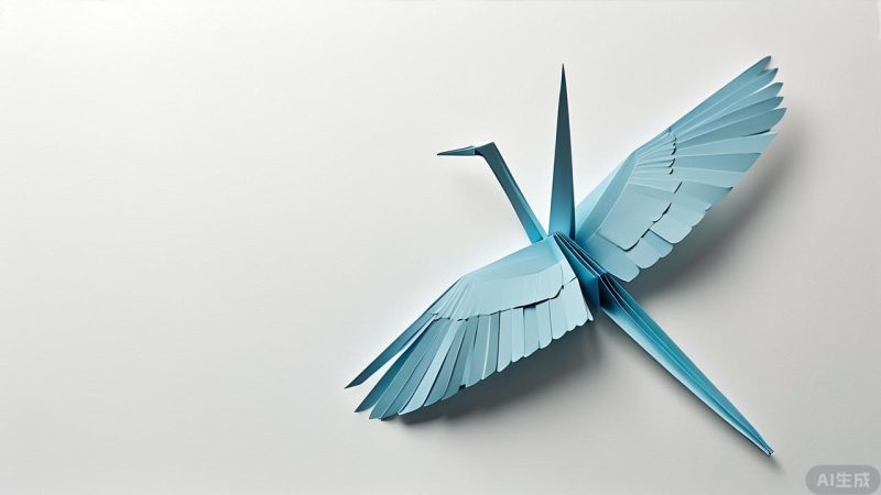 千纸鹤:寓意深远的折纸艺术,亲手折叠传递祝福-手工制作-教程与素材社区-探索手工艺术!