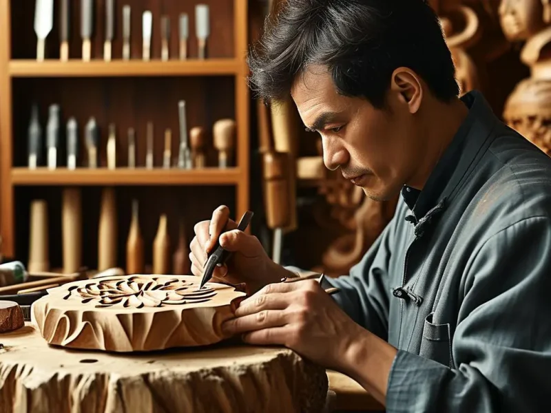 木雕百科:跨越千年的艺术回响-手工制作-教程与素材社区-探索手工艺术!