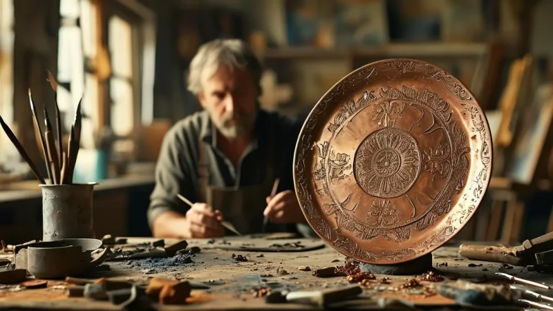 探秘腐蚀画艺术:从基础到大师的蜕变!-手工制作-教程与素材社区-探索手工艺术!