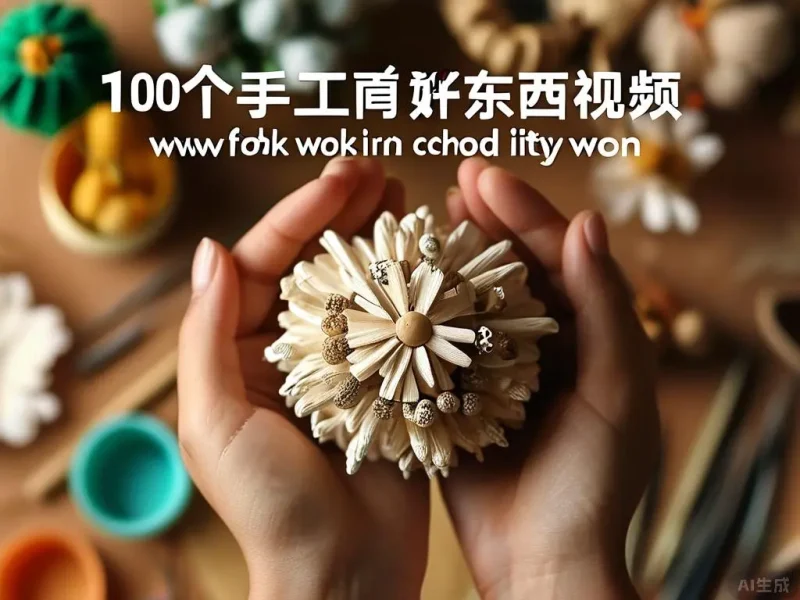 100个手工制作好玩的东西视频,开启你的创意之旅-手工制作-教程与素材社区-探索手工艺术!