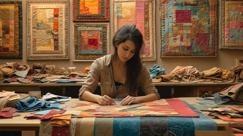 手工制作拼布:从入门到精通的创意之旅-手工制作-教程与素材社区-探索手工艺术!