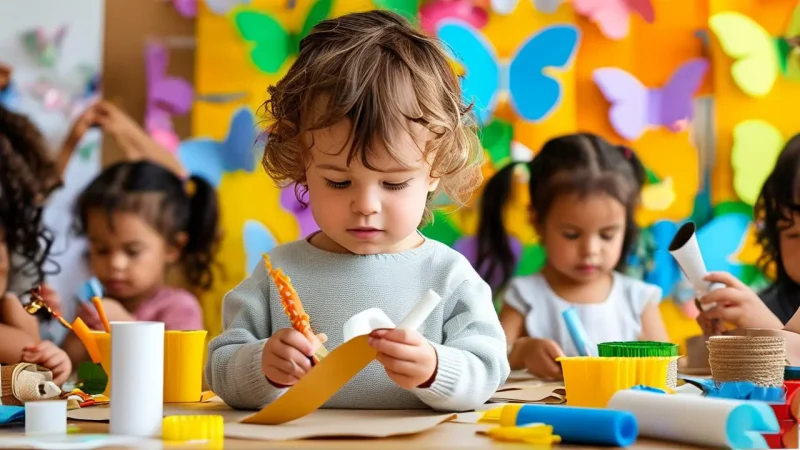 衍纸蝴蝶:幼儿园手工制作教案-手工制作-教程与素材社区-探索手工艺术!