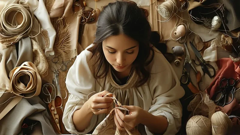 布艺手工入门指南,手残党也能轻松学会!-手工制作-教程与素材社区-探索手工艺术!