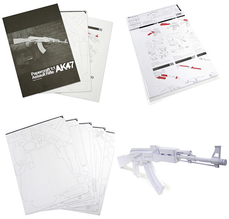 武器装备纸模型图纸25款:方寸之间,折出钢铁洪流-手工制作-教程与素材社区-探索手工艺术!
