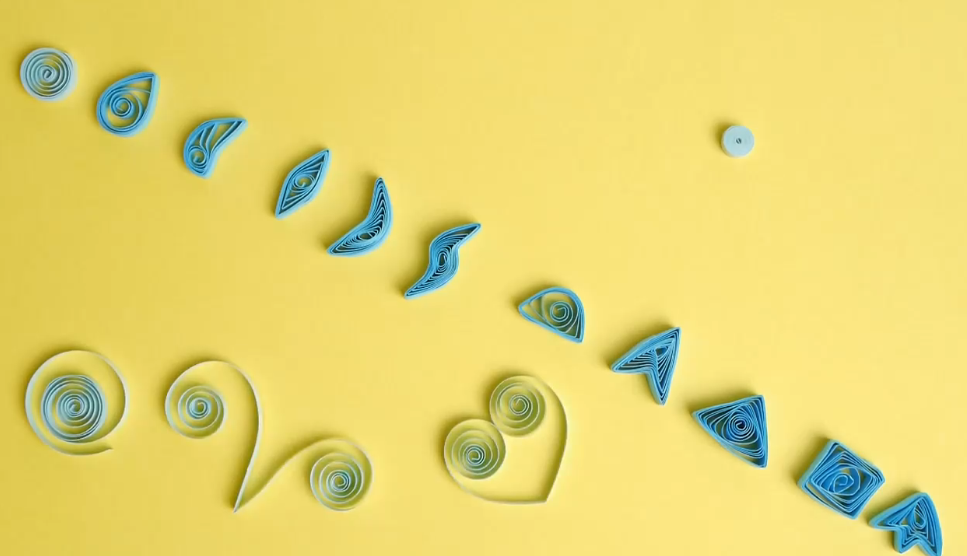 衍纸基础卷种类