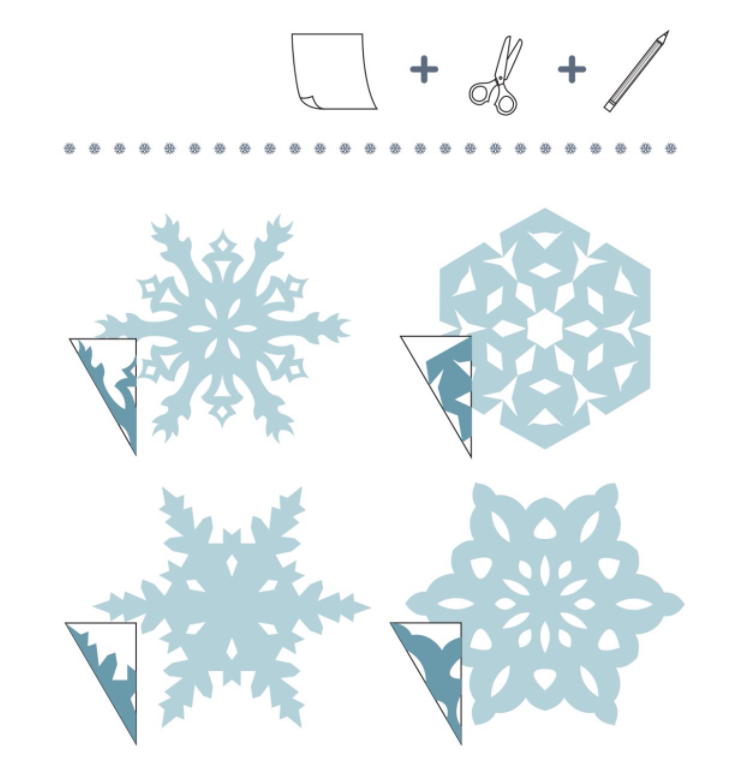 儿童剪纸折剪素材