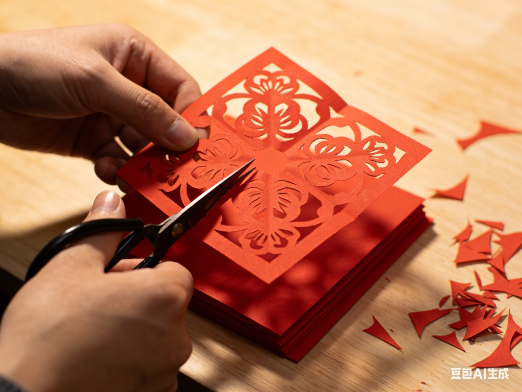 图片[5]-春节窗花剪纸教程大全_零基础学剪纸_30 种精美窗花图案