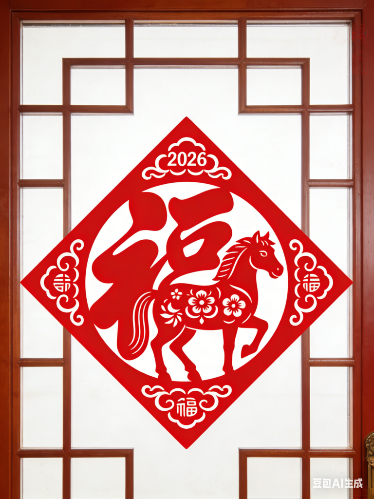 图片[11]-春节窗花剪纸教程大全_零基础学剪纸_30 种精美窗花图案