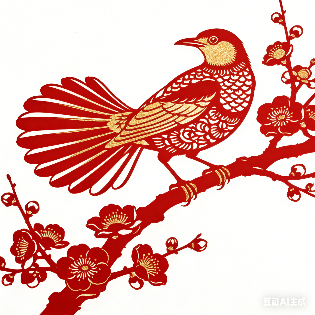 图片[15]-春节窗花剪纸教程大全_零基础学剪纸_30 种精美窗花图案