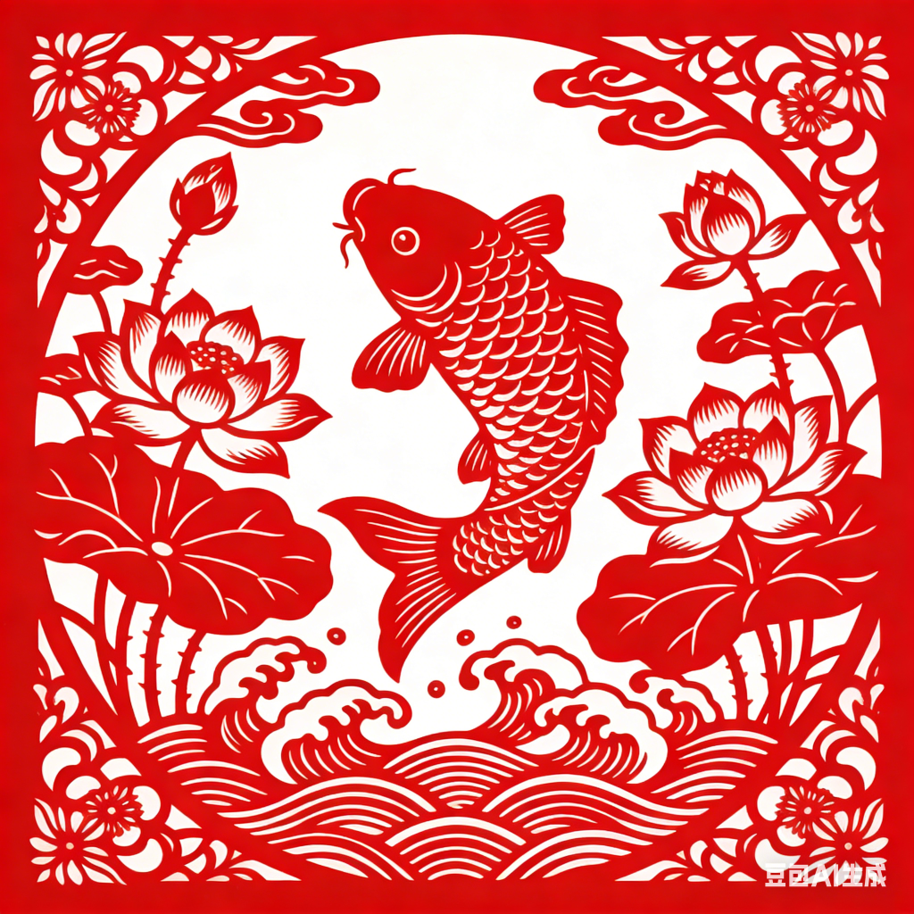 图片[20]-春节窗花剪纸教程大全_零基础学剪纸_30 种精美窗花图案