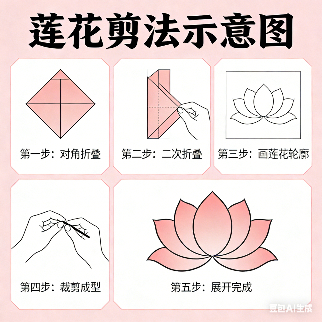 图片[21]-春节窗花剪纸教程大全_零基础学剪纸_30 种精美窗花图案